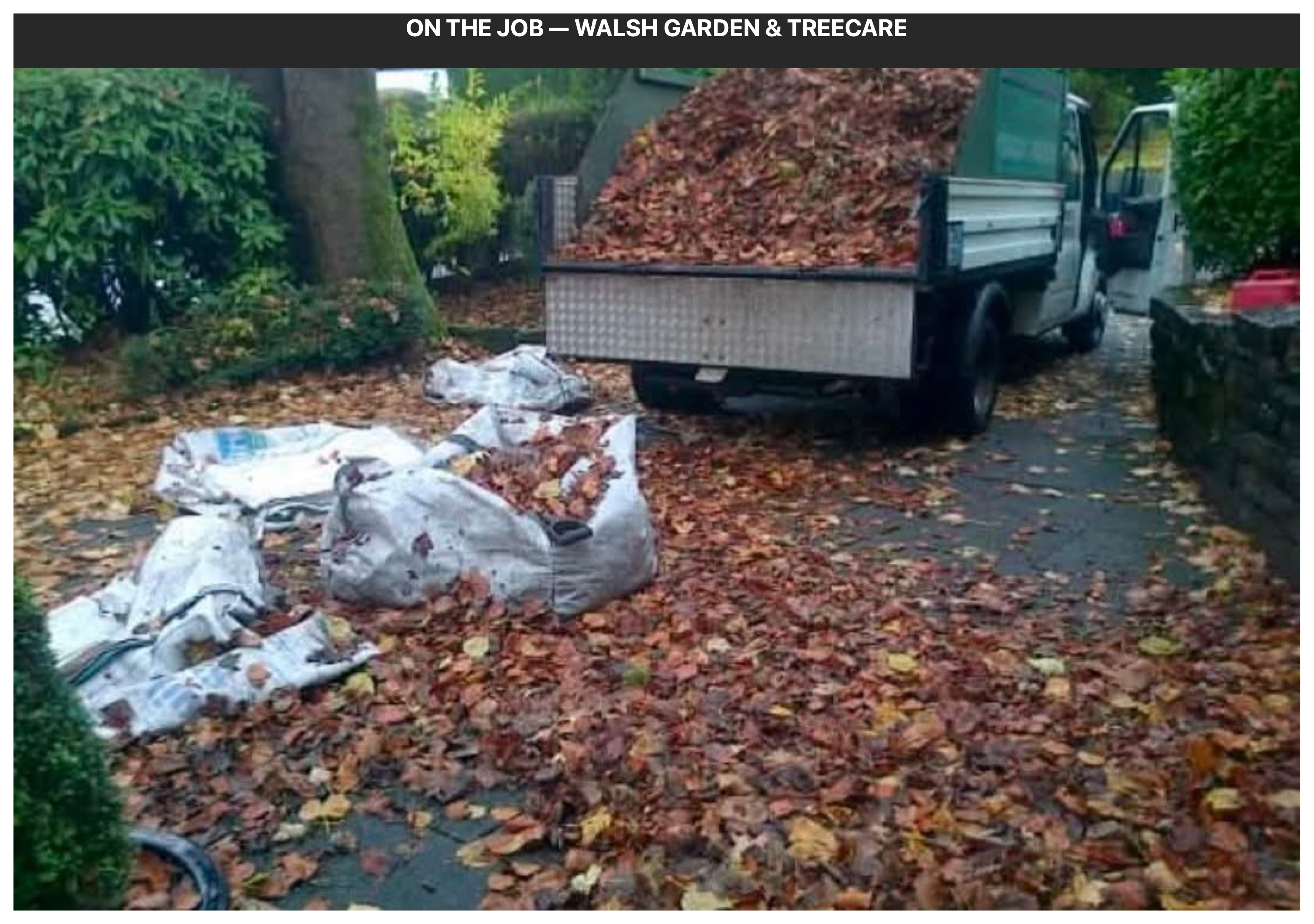 Green waste haulage bulk bags