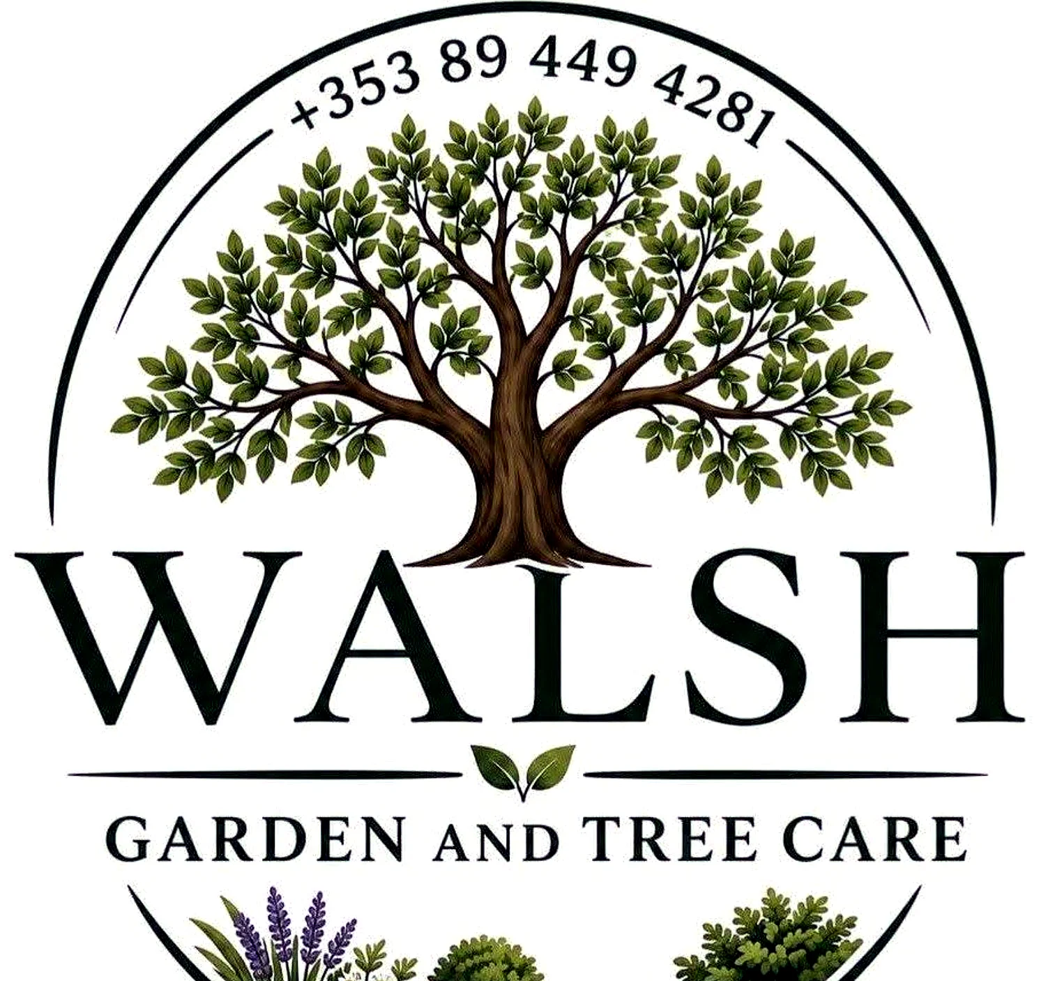 Walsh Garden and Tree Care Logo